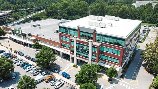 Eyeglasses selection at the OPMT Belle Meade Optometry Center